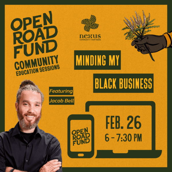 ORF Community Education Session: Minding My Black Business