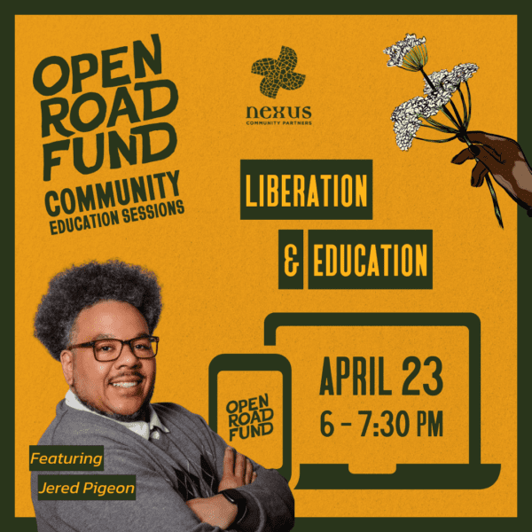 ORF Community Education Session: Liberation; Education